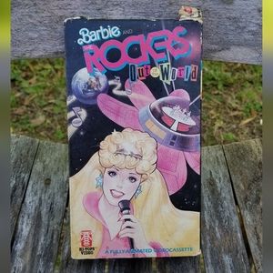Vintage Barbie and the Rockers Out Of This World VHS